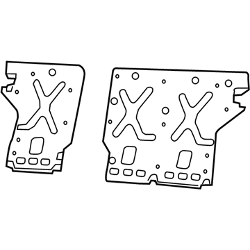 Mopar 68281751AA Panel-Rear Seat Back