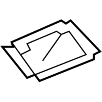 Mopar 55156796AA Plate Kit