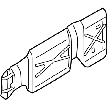 Mopar 55398519AA Shield-Fuel Tank Heat