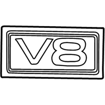 Ford 1L2Z-7842528-NA Nameplate