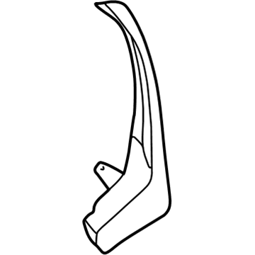 Ford 2L2Z-16103-AA Mud Guard