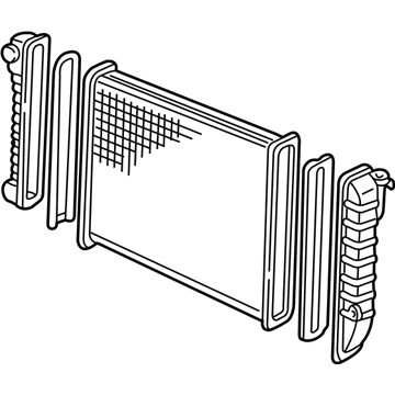 Chevrolet 89018542 Radiator