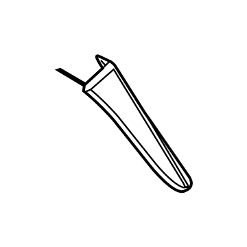 Mopar 5UP28DX8AC APPLIQUE-D Pillar