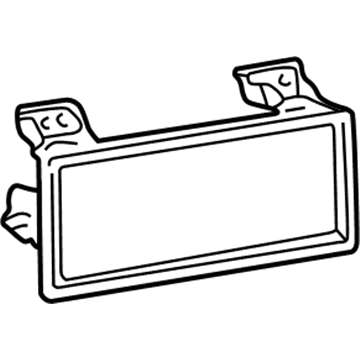 Chevrolet 15671264 Radio Trim