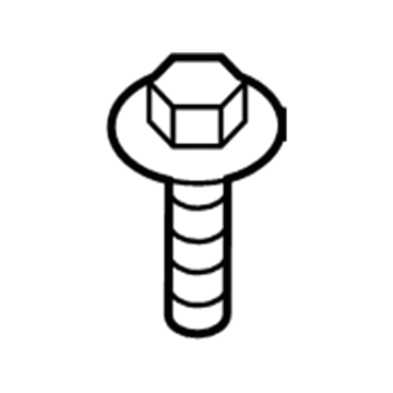 Mopar 6106059AA Bolt-HEXAGON Head