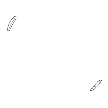 Mopar 68064309AA Bracket-Front Bumper Side