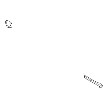 Mopar 68064330AA Bracket-FASCIA Support