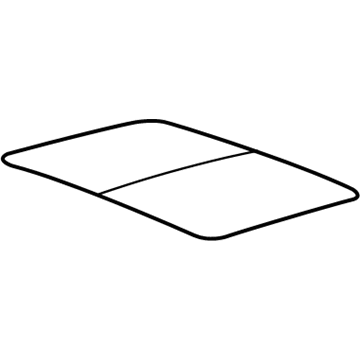 Mopar 68266046AA Glass-SUNROOF
