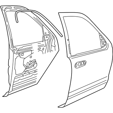 Ford 4L2Z-7820124-CA Door Shell
