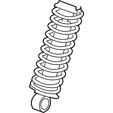Mopar 05181966AB Front Coil Spring