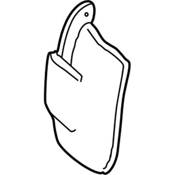 Ford 1L2Z-16A550-AAC Mud Guard