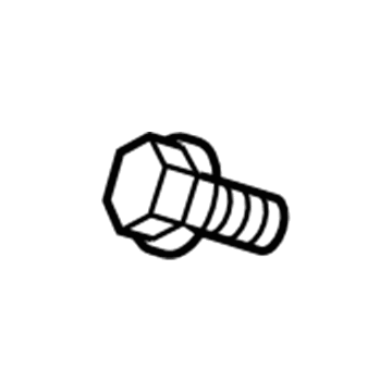 Mopar 6105150AA Screw-HEXAGON FLANGE Head