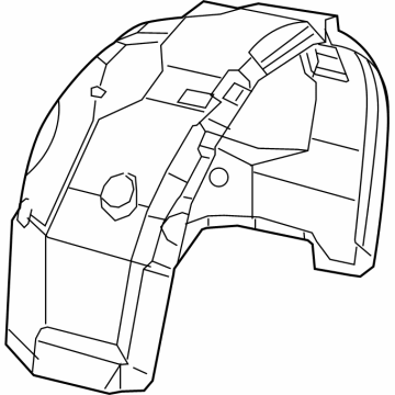 Mopar 68477540AA Shield-Splash