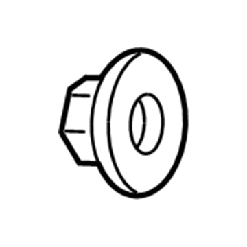 Mopar 6509298AA Lock Nut-HEXAGON FLANGE Lock