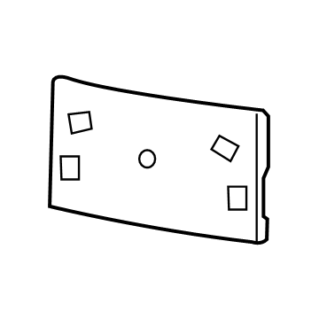 Mopar 68235670AB Plate Kit