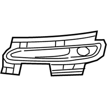 Mopar 68214326AA Bezel-Fog Lamp