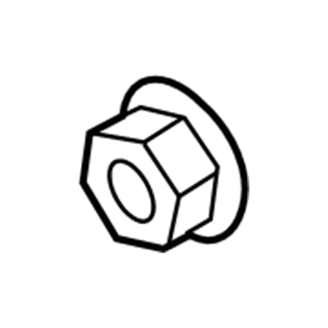 Mopar 6502720 Nut-HEXAGON FLANGE Lock
