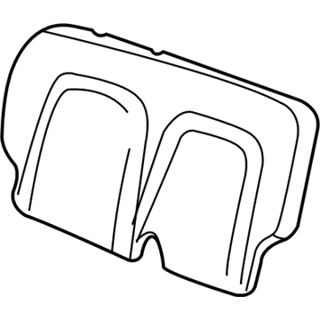 Ford 3L2Z-7866800-AA Seat Back Pad