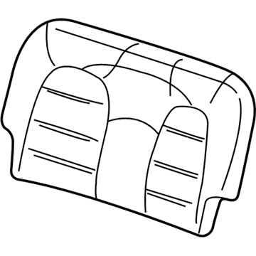 Ford 4L2Z-7866600-SAA Seat Back Cover