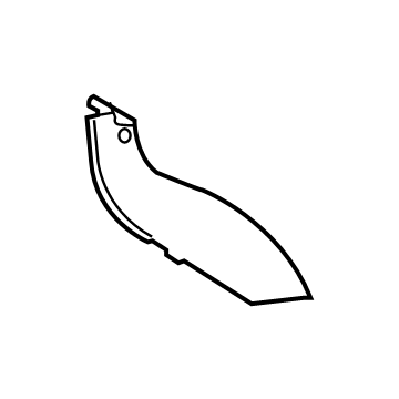 Mopar 1ZQ95JXWAA Molding-Side SILL