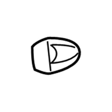 Mopar 1SZ22GW7AE Cap-Door Handle