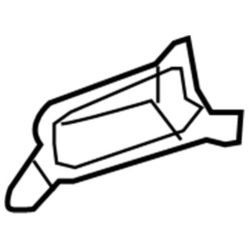 Mopar 55077358AC Bracket-Bumper