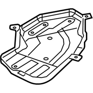 Mopar 68061320AE SKID Plat-Fuel Tank