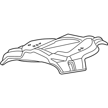 Ford 8L2Z-1A433-A Spare Carrier