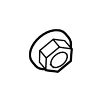 Mopar 6504954AA Nut-Hexagon