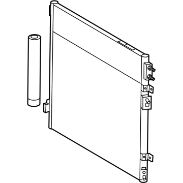 Mopar 68272794AA CONDENSER-Air Conditioning