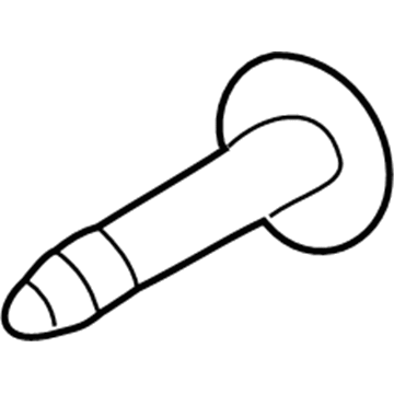 Mopar 6505887AA Screw-Pan Head