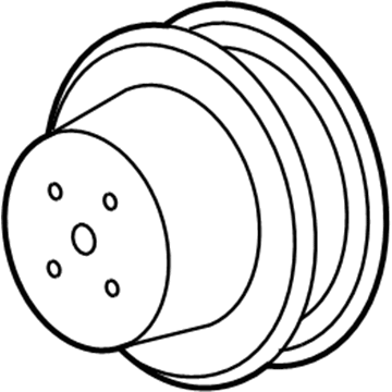Chevrolet 10085760 Pulley