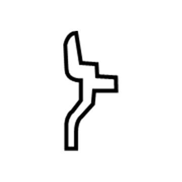 Mopar 4589925AB Bracket-Deck Lid Prop