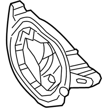 Ford 1L2Z4033AC Axle Cover