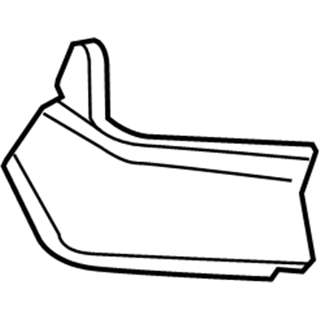 Mopar 5182362AB SPAT-Front Fender