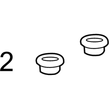 Mopar 68068519AA GROMMET-Master Cylinder Reservoir