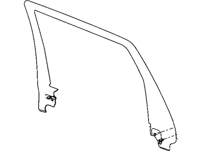 Mopar 1GX29DX9AC Molding-Door Window Opening