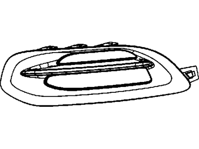 Mopar 68242100AA Plug-Fog Lamp Hole