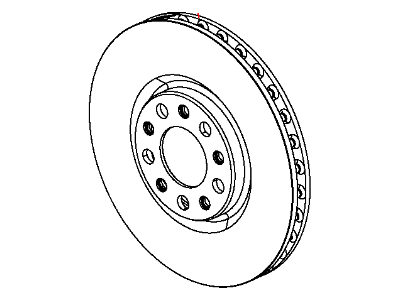 Mopar 68137552AB Front Hub Bearing