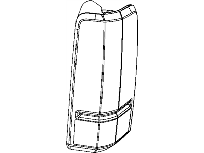 Mopar 55157346AB Lamp-Tail Stop Backup