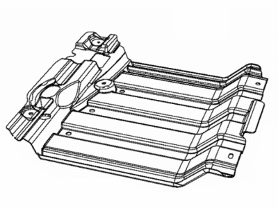 Mopar 68191341AB Shield-Transmission