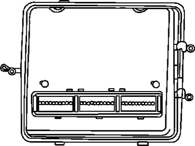 Mopar 4848924AB Engine Controller Module