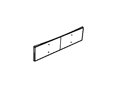 Mopar 5288487AB Bracket-License Plate