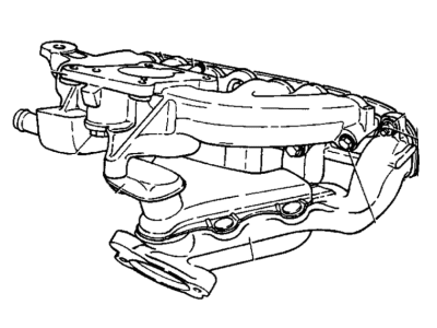 Mopar 4621028 Exhaust Manifold