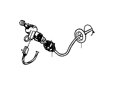 Mopar 68261256AC Transmission Gearshift Control Cable