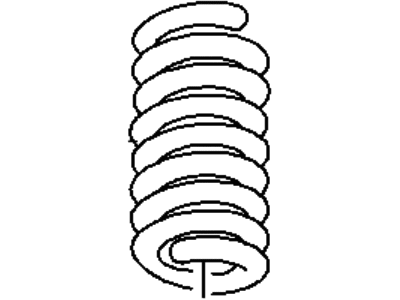 Mopar 52855596AD Front Coil Spring