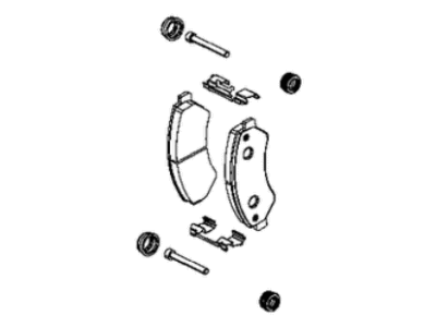 Mopar 68351925AA Pad Kit-Front Disc Brake
