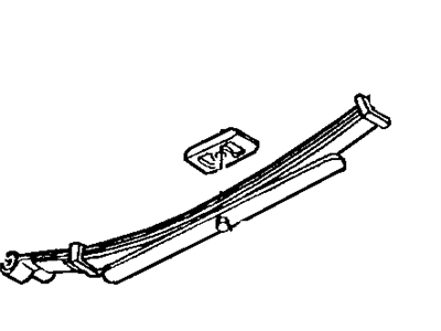 Mopar 52106289AD Rear Leaf Spring