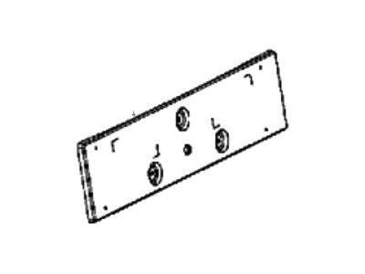 Mopar 68256481AA Bracket-License Plate