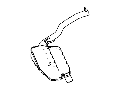 Mopar 4578979AB Resonator-Exhaust